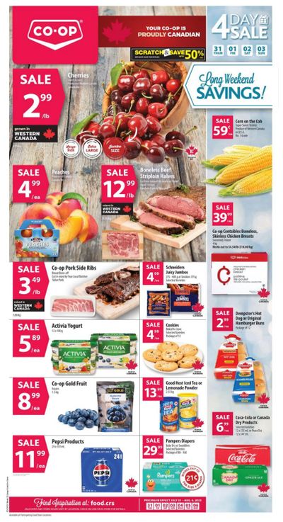 Co-op (West) Food Store Flyer July 31 to August 6