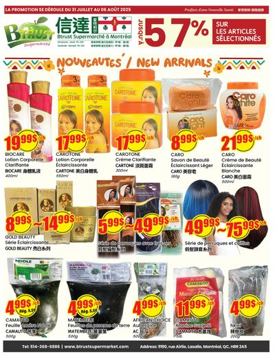 Btrust Supermarket (Montreal) Flyer July 31 to August 6