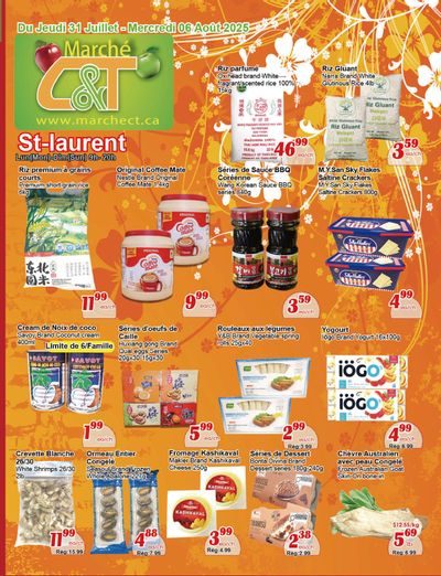Marche C&T (St. Laurent) Flyer July 31 to August 6