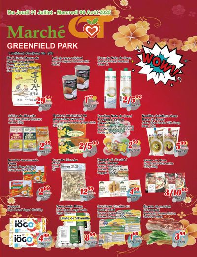 Marche C&T (Greenfield Park) Flyer July 31 to August 6