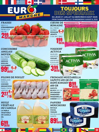 Euro Marche Flyer July 31 to August 6