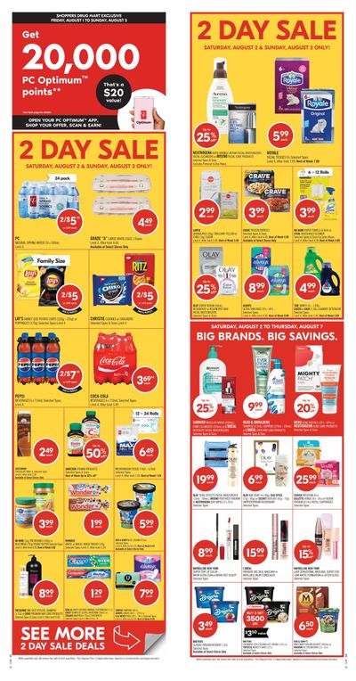 Shoppers Drug Mart (Atlantic) Flyer August 2 to 7