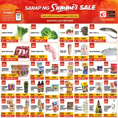 Seafood City Supermarket (ON) Flyer July 31 to August 6