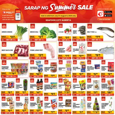 Seafood City Supermarket (West) Flyer July 31 to August 6
