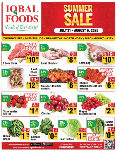 Iqbal Foods Flyer July 31 to August 6