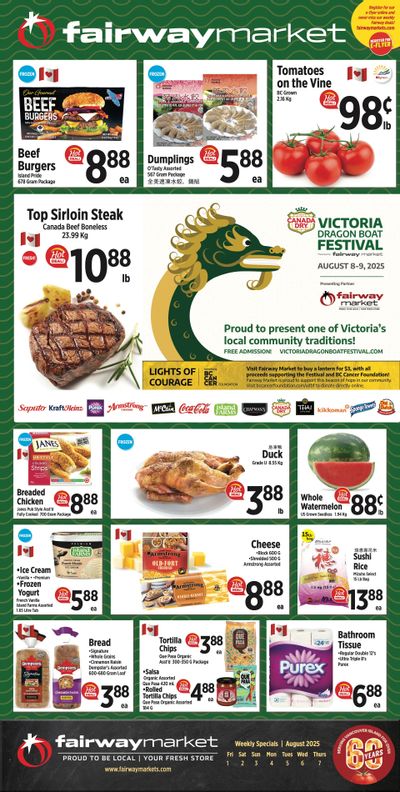 Fairway Market Flyer August 1 to 7