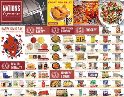 Nations Fresh Foods (Toronto) Flyer August 1 to 7