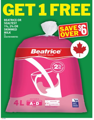 Food Basics Ontario: Buy 2 Kellogg’s Family Size Cereal and Get 4 Litres of Milk for Free