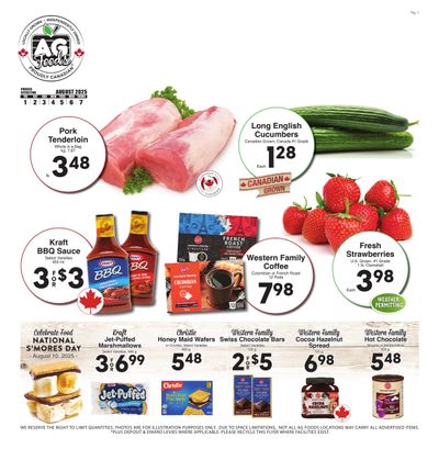 AG Foods Flyer August 1 to 7