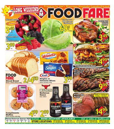 Food Fare Flyer August 2 to 8