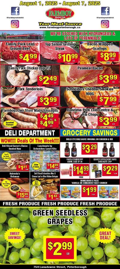 Farmboy Peterborough Flyer August 1 to 7