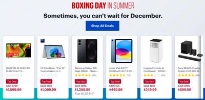 Best Buy Canada Boxing Day in Summer Deals Save up to $250 on Select Chromebook Plus Laptops + More