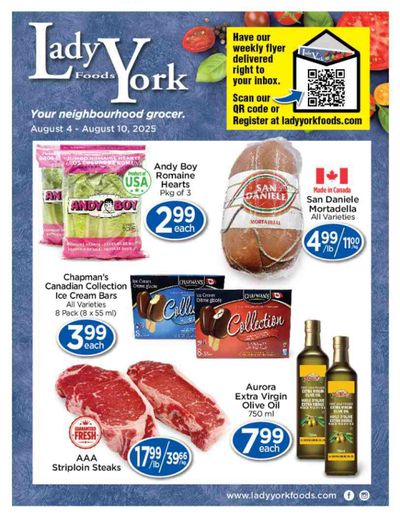 Lady York Foods Flyer August 4 to 10