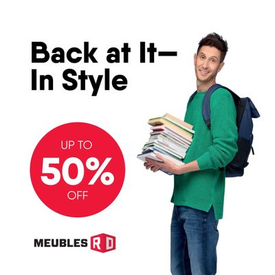 Meubles RD Flyer August 4 to 10