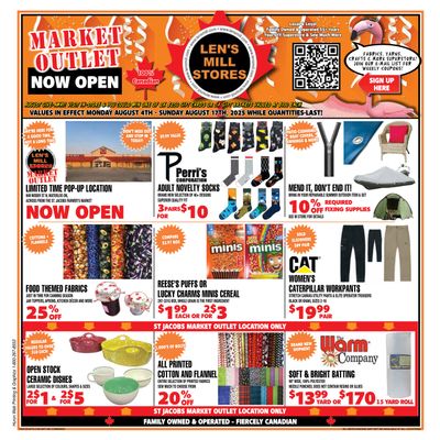 Len's Mill Stores Flyer August 4 to 17