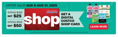 Costco Canada: Get a Digital Shop Card up to $50 When You Purchase Kenvue Products