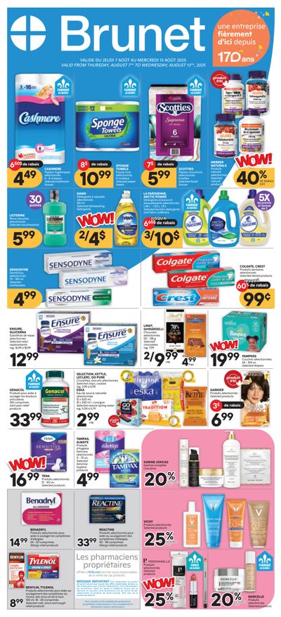 Brunet Flyer August 7 to 13