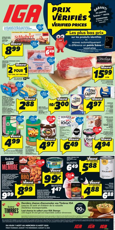 IGA (QC) Flyer August 7 to 13