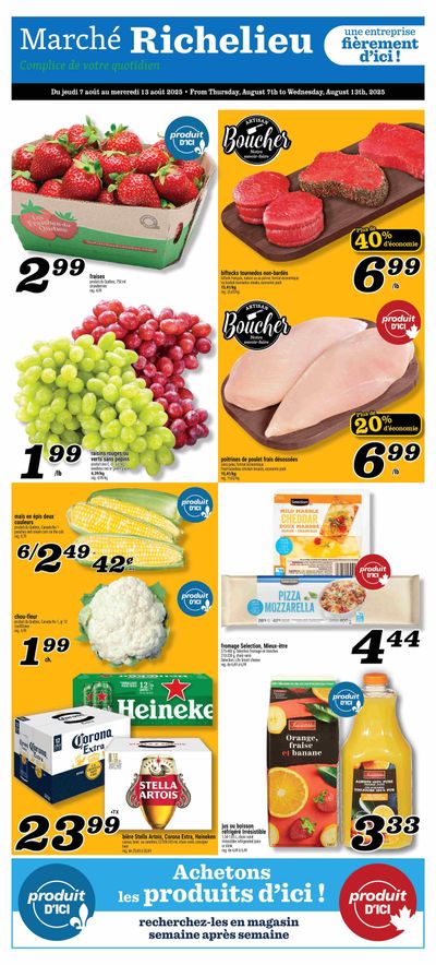Marche Richelieu Flyer August 7 to 13