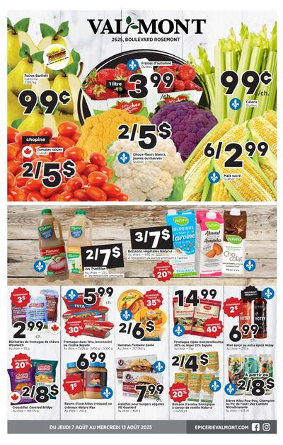 Val-Mont Flyer August 7 to 13