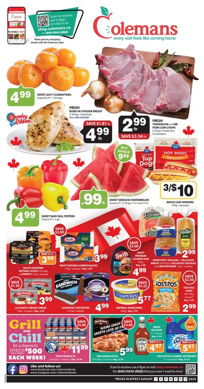 Coleman's Flyer August 7 to 13