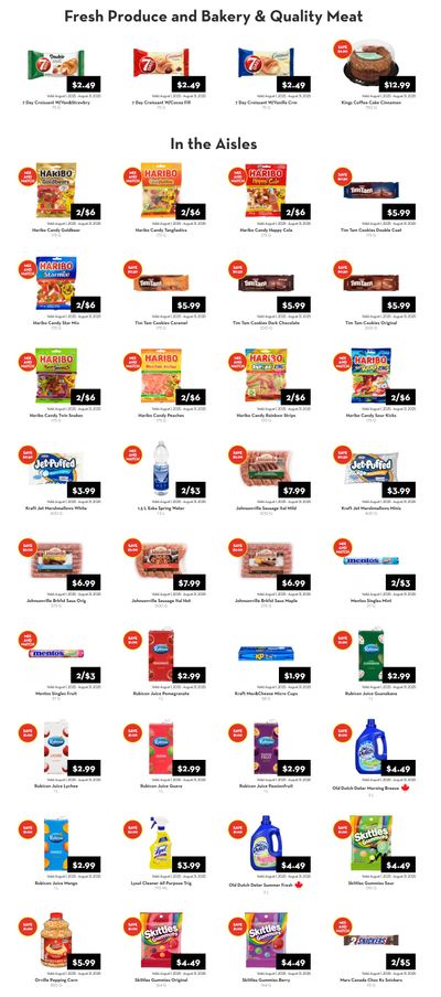 Rabba In-Store Deals August 1 to 31