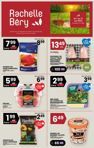 Rachelle Bery Grocery Flyer August 7 to 13