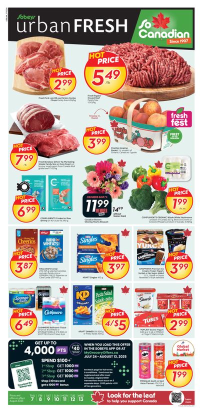 Sobeys Urban Fresh Flyer August 7 to 13