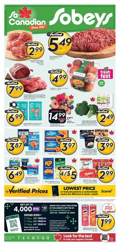 Sobeys (Atlantic) Flyer August 7 to 13