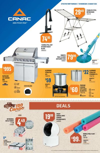 Canac Flyer August 7 to 13