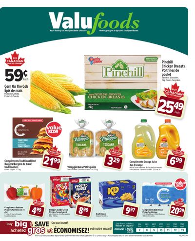 Valufoods Flyer August 7 to 13
