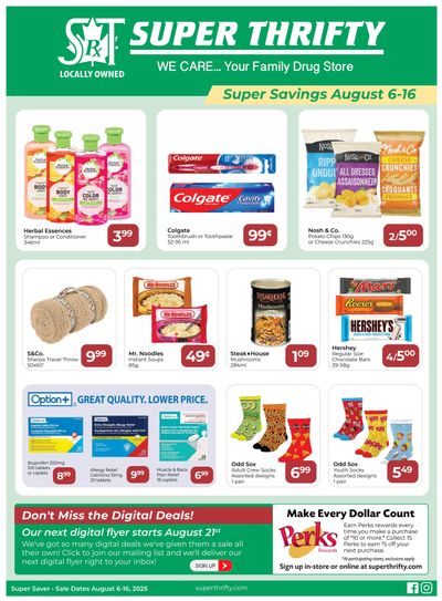 Super Thrifty Flyer August 6 to 16 Super Thrifty Flyer August 6 to 16