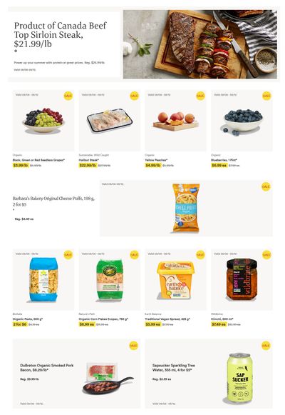 Whole Foods Market (ON) Flyer August 6 to 12