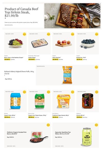 Whole Foods Market (West) Flyer August 6 to 12