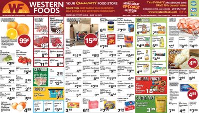 Western Foods Flyer August 6 to 14