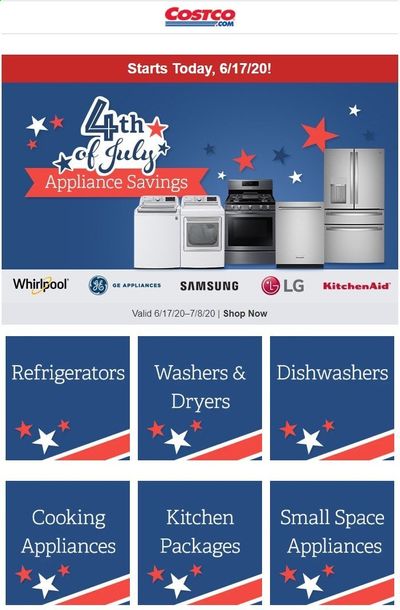 Costco Weekly Ad & Flyer June 17 to July 8