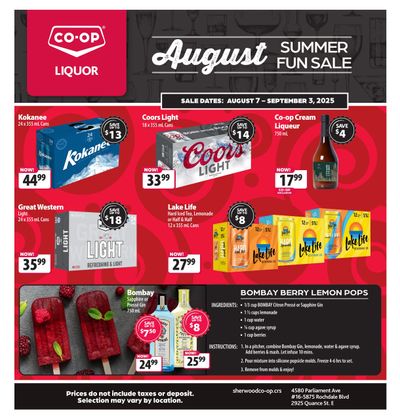 Co-op (West) SWCB Flyer August 7 to 13