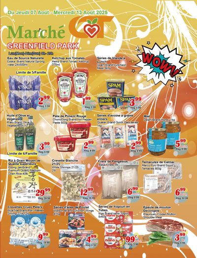 Marche C&T (Greenfield Park) Flyer August 7 to 13