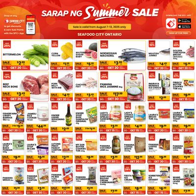 Seafood City Supermarket (ON) Flyer August 7 to 13