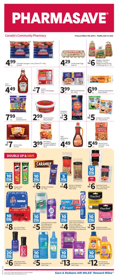 Pharmasave (Atlantic) Flyer August 8 to 14