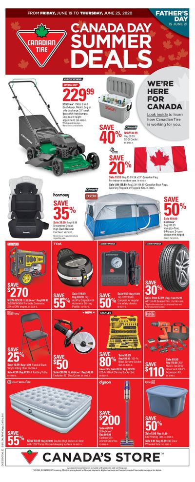 Canadian Tire (Atlantic) Flyer June 19 to 25