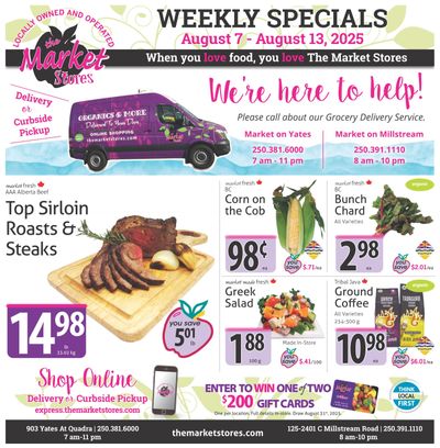 The Market Stores Flyer August 7 to 13