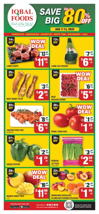 Iqbal Foods Flyer August 7 to 13