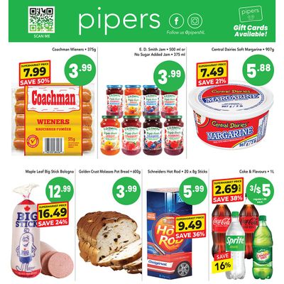Pipers Superstore Flyer August 7 to 13