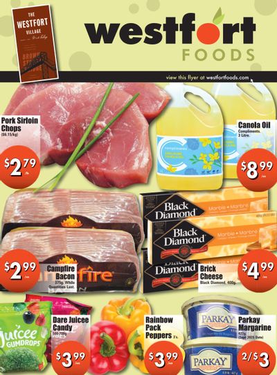 Westfort Foods Flyer August 8 to 14