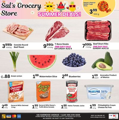 Sal's Grocery Flyer August 8 to 14