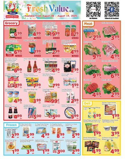 Fresh Value (Etobicoke) Flyer August 8 to 14