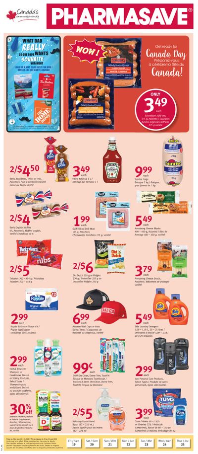 Pharmasave (NB) Flyer June 19 to 25