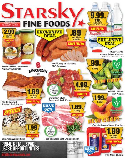 Starsky Foods Flyer August 7 to 13