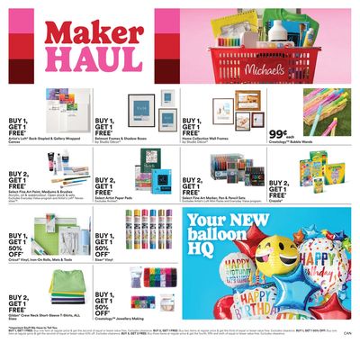 Michael's Flyer August 8 to 14